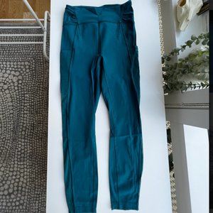 lululemon teal leggings